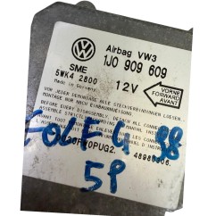 Centralina Airbag VOLKSWAGEN Golf 4 Berlina dal 97 al 03 - 1J0909603AN - 3603994