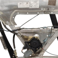 Alzacristallo elettrico ant. SX AUDI TT Serie 8N3 dal 98 al 06 - 8N0837461 / 8N8959801E - 3607001