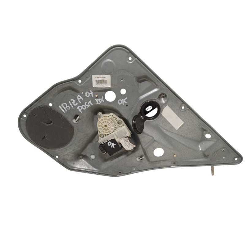 Alzacristallo elettrico post. DX SEAT Ibiza Serie dal 05 al 08