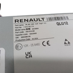 Autoradio RENAULT CLIO Serie V dal 19 - 259157018R - 3051405