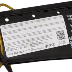 Airbag sedile destro AUDI A6 Avant Serie C6 4F5 dal 04 al 12 - 4F0880242G - 524242