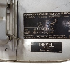 Sportellino Carburante MERCEDES Classe A W169 3° Serie - A1697500106 - 3095767