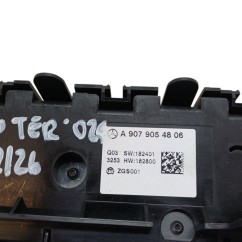 Manopole riscaldamento e clima digitale MERCEDES Sprinter Serie dal 18 - A9079054806 - 3154935
