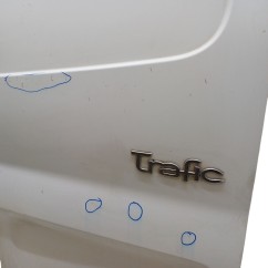 Porta carico posteriore a battente DX Non vetrata RENAULT Trafic Furgone 2° Serie - 3157398 - 3157398