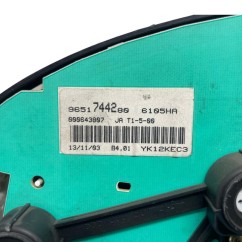 Quadro Strumenti PEUGEOT 206 1° Serie - 1606638480 - 3621562