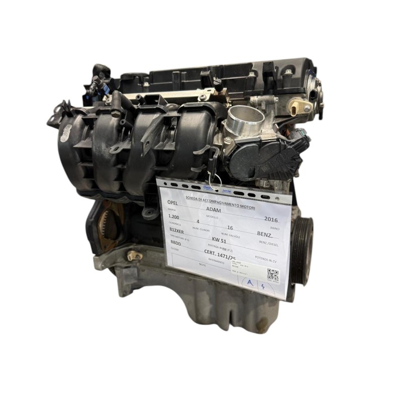 Motore Completo OPEL Adam 1° Serie