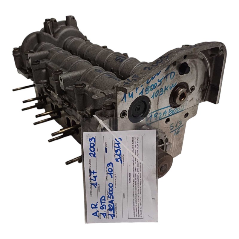 Testata ALFA ROMEO 147 Serie 937 dal 00 al 05