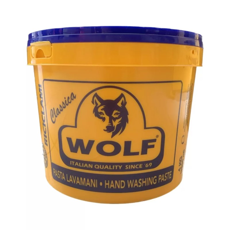 Pasta lavamani professionale Wolf al limone 4 kg – Per meccanici e officine