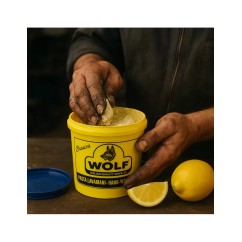 Pasta lavamani professionale Wolf al limone 4 kg – Per meccanici e officine
