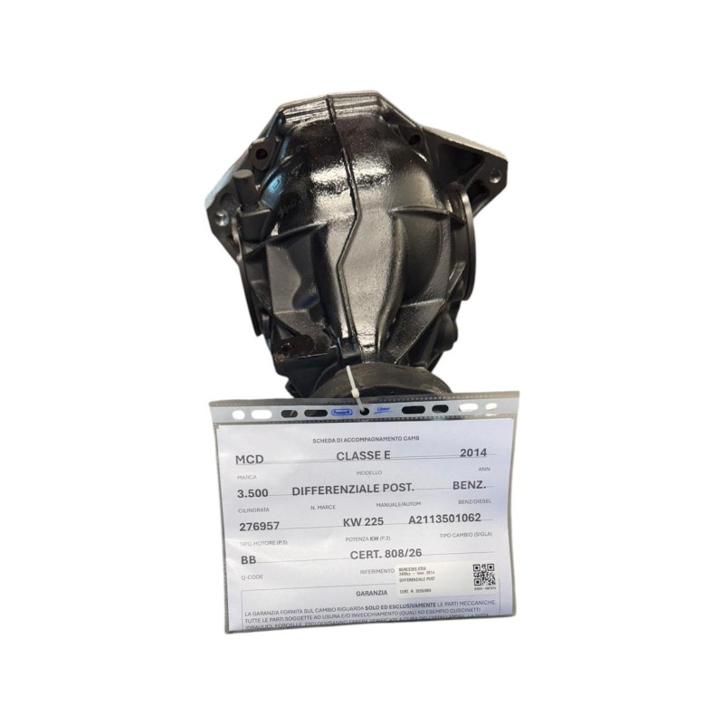 Differenziale Posteriore MERCEDES Classe E Coupe C207 dal 09
