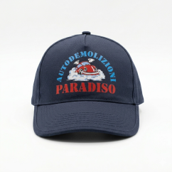 Cappello Cotone Regolabile Blu Navy - Edizione Speciale Autodemolizioni Paradiso 1965 - 2 - 2