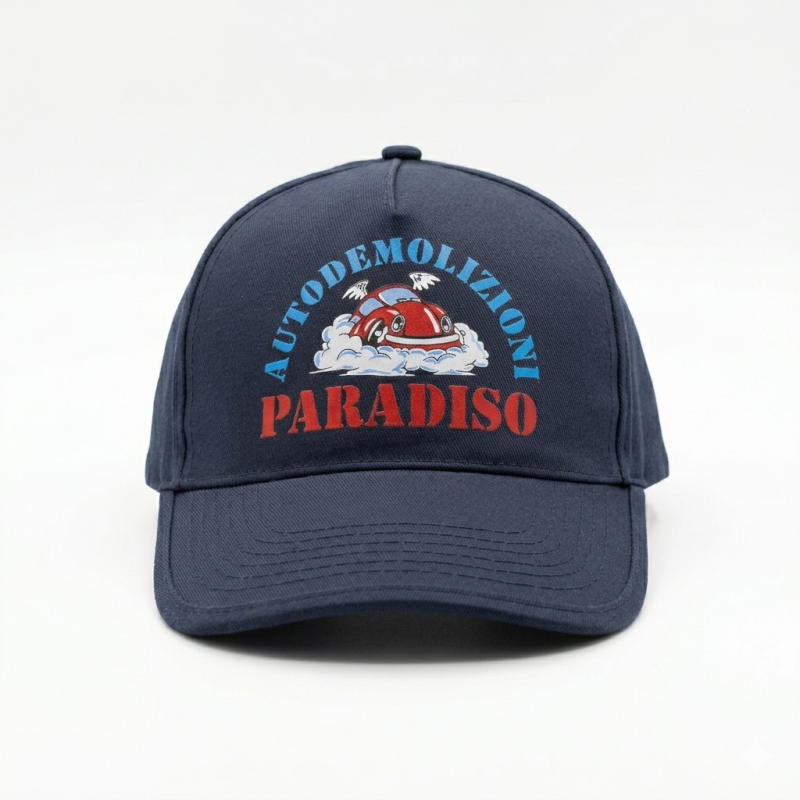 Cappello Cotone Regolabile Blu Navy - Edizione Speciale Autodemolizioni Paradiso 1965 Cappello Cotone Regolabile Blu Navy - Edizione Speciale Autodemolizioni Paradiso 1965