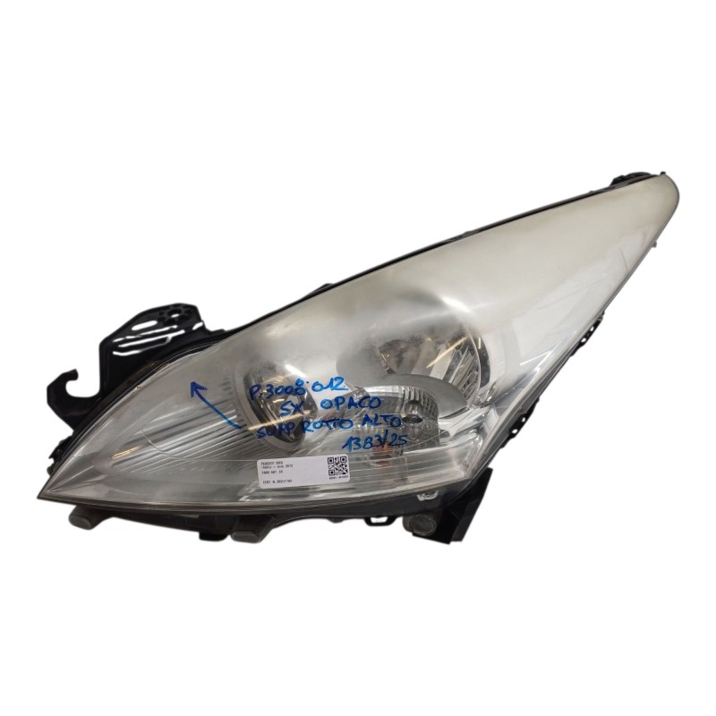Faro Anteriore Sinistro PEUGEOT 3008 Serie dal 09 al 16