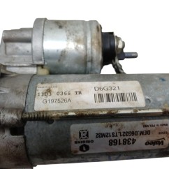 Motorino d' avviamento FIAT Idea 2° Serie - 51880229 - 3306306