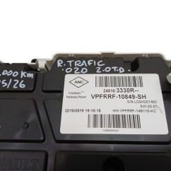 Quadro Strumenti RENAULT Trafic Serie - 248099084R - 3305553