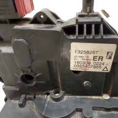 Serratura Posteriore destra OPEL Corsa D 5P 1° Serie - 13258267 - 3313281