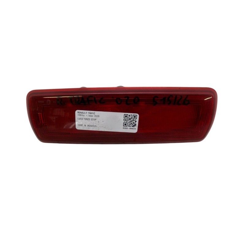 Terzo stop RENAULT Trafic Furgonato serie dal 14