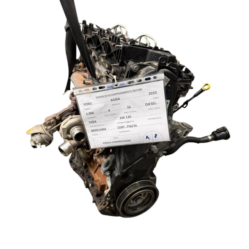 Motore Completo FORD Kuga Serie CBV dal 08 al 13