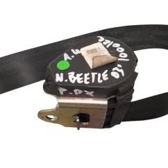 Cintura di sicurezza Posteriore DX VOLKSWAGEN New Beetle 1° Serie - 1Y0857805DHCP - 3320562