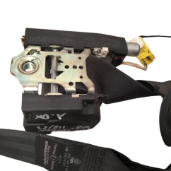 Cintura di sicurezza anteriore destra VOLKSWAGEN Touran 2° Serie - 1T1857706CRAA - 3320741