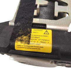 Cintura di sicurezza Posteriore DX con pretensionatore VOLVO XC60 1° Serie - 39801843 - 3320452