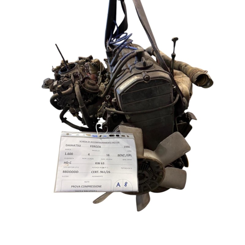 Motore Completo DAIHATSU Feroza 1° Serie