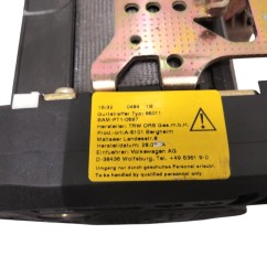 Cintura di Sicurezza Anteriore Sinistra VOLKSWAGEN New Beetle Cabrio 1° Serie - 1Y1857705DHCP - 3324150