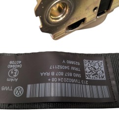 Cintura di sicurezza posteriore centrale VOLKSWAGEN Tiguan 1° Serie - 5M0857781A82V - 3326642