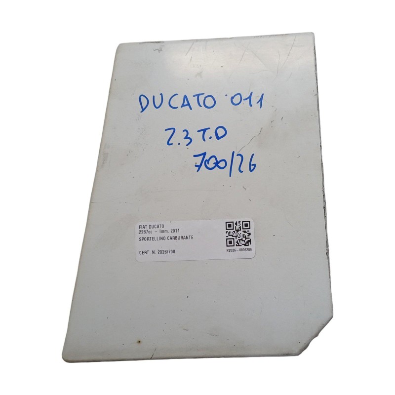 Sportellino Carburante FIAT Ducato 5° Serie