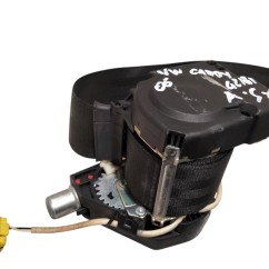 Cintura di Sicurezza Anteriore Sinistra con pretensionatore VOLKSWAGEN Caddy 3° Serie - 2K5857805ARYV - 3326675