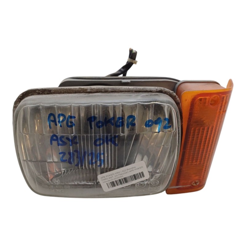 Faro Anteriore Sinistro PIAGGIO Ape Poker Serie