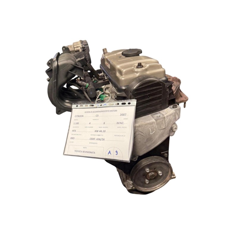 Motore Completo CITROEN C3 2° Serie
