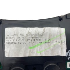 Quadro Strumenti PEUGEOT 308 Serie dal 07 al 14 - 9806132880 - 3683180