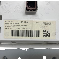 Quadro Strumenti PEUGEOT 208 Serie dal 12 al 19 - 9813870580 - 3683519