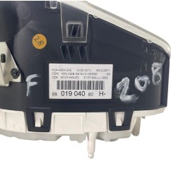 Quadro Strumenti PEUGEOT 208 Serie dal 12 al 19 - 9805400080 - 3683485