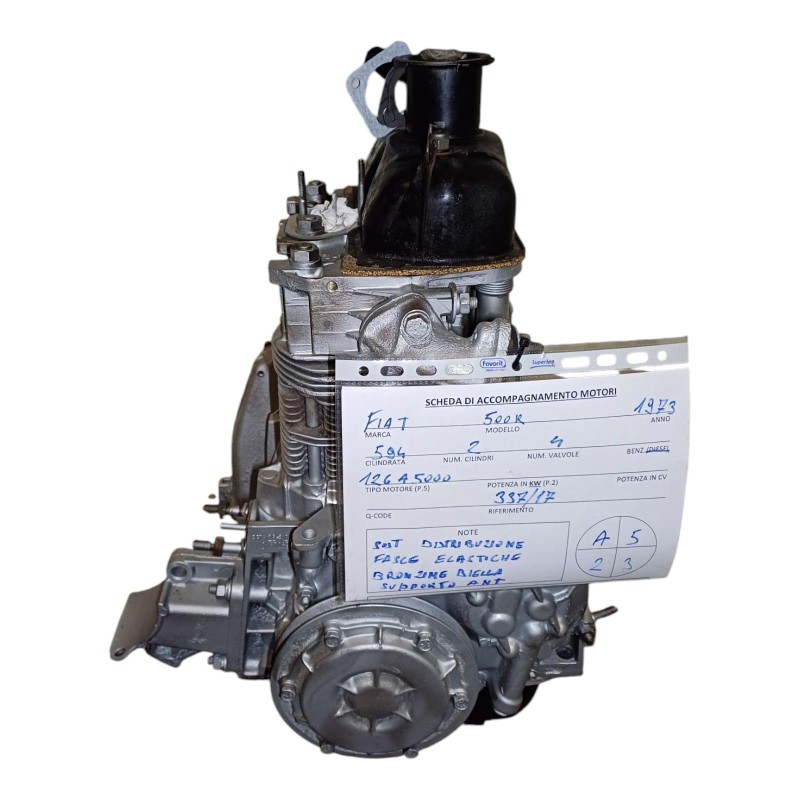 Motore Completo FIAT 500 Serie dal 57 al 75