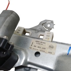 Alzacristallo elettrico post. SX NISSAN Qashqai Serie - 827014EA0A - 2940010