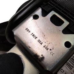 Cintura di sicurezza anteriore destra VOLKSWAGEN Polo 4° Serie - 6Q3857706HHCQ - 3327516
