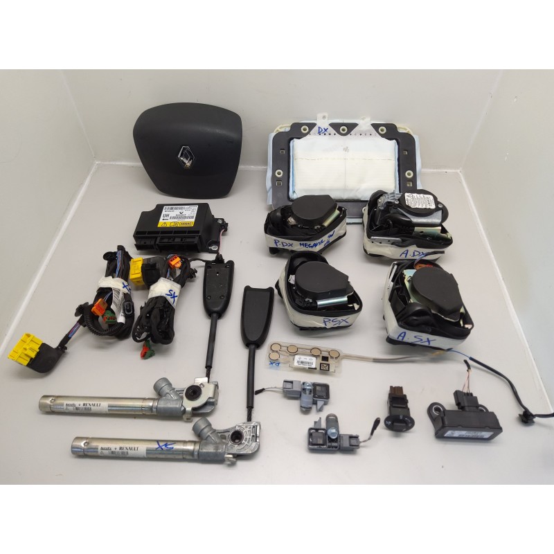 Kit Airbag Completo RENAULT Megane III Grand Tour dal 08 al 15