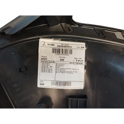 Pannello interno portiera ant SX VOLKSWAGEN Golf 6 Berlina dal 08 al 12 - 5K4867012BKYJT - 3413541