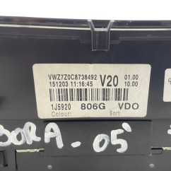 Quadro Strumenti VOLKSWAGEN Bora Berlina - 3710951 - 3710951