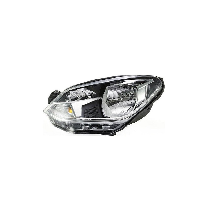 Proiettore sinistro (H4) con motore Volkswagen Up (Mod. 07/2016-) 012644011