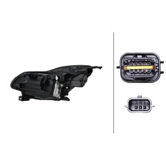 Proiettore destro (Led) Renault Captur dal 2020 anche per Mitsubishi Asx 013930621 - 14-013930621 - 14-013930621