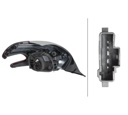 Luce posteriore per Peugeot 208 354834021