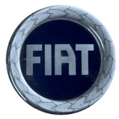 Coprimozzo per Cerchioni Fiat Blu Logo Centenario (Diametro 50) 2401900 - 5-2401900 - 5-2401900