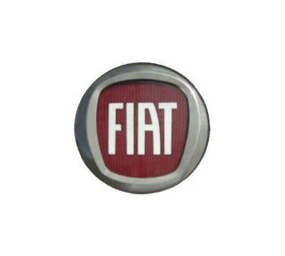 Coprimozzo Cerchioni Fiat Rosso (Diametro 68) 2403900 - 5-2403900 - 5-2403900