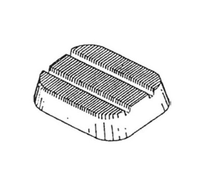 Copripedale Freno-Frizione Fiat 127 e altri modelli 4100200 - 5-4100200 - 5-4100200