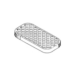 Copripedale Acceleratore Uno per Fiat Uno (146 A/E) 4100600 - 5-4100600 - 5-4100600