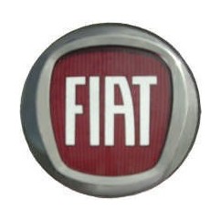 Coprimozzo per Cerchioni Fiat 2007 Rosso (Diametro 50) 2402400