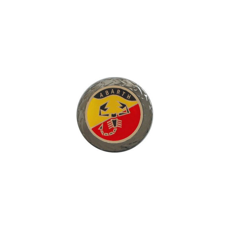 Vetrino con Biadesivo Abarth (Diametro 68) 2404600